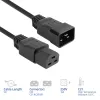 Kabel zasilający ACT C20–C21 IEC60320 czarny 3 m, 16 A, 250 V