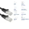 ACT FB8100 kabel sieciowy Czarny 0,5 m Kat.8 U/FTP (STP)
