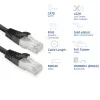 Kabel sieciowy ACT Cat8 U/FTP (STP) FB8101 — 1 m, RJ-45 na RJ-45, czarny