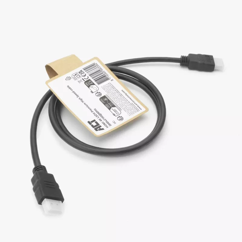 Kabel HDMI ACT AK3875 5 m HDMI typu A (standardowy) czarny