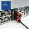 ACT Powercord C14 IEC Lock+ Dual Locking - C15 IEC Lock+ biały 3 m, PC3879