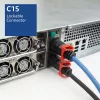 ACT Powercord C14 IEC Lock+ Dual Locking - C15 IEC Lock+ niebieski 2 m, PC3874