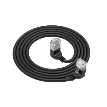 ACT DD7901 kabel sieciowy Czarny 1 m Cat6a U/UTP (UTP)