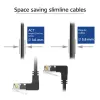 ACT DD7901 kabel sieciowy Czarny 1 m Cat6a U/UTP (UTP)