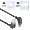 Sieciowy kabel krosowy ACT DD7905 Cat6a U/UTP 5 m Czarny RJ-45