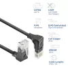 Kabel sieciowy ACT DD7930 Cat6a U/UTP patch kabel 0,15 m RJ-45 czarny