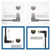Kabel sieciowy ACT DD7930 Cat6a U/UTP patch kabel 0,15 m RJ-45 czarny