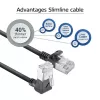 Kabel sieciowy ACT DA4952 Cat6a U/FTP (STP) RJ-45 do RJ-45 0,25 m czarny