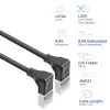 ACT DA5902 kabel sieciowy Cat6a U/FTP (STP) 2 m, RJ-45 do RJ-45, czarny