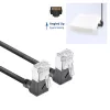 Kabel sieciowy ACT DA6901 Cat6a U/FTP (STP) 1 m RJ-45 do RJ-45 Czarny