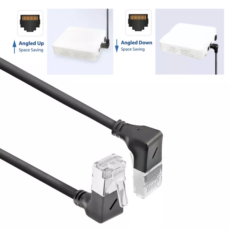 Kabel sieciowy ACT Kat.6a U/FTP (STP) DA7905, 5 m, RJ-45 na RJ-45, czarny
