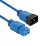 Kabel zasilający ACT C20–C21 IEC60320 niebieski 3 m, 250 V 16 A