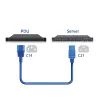 Kabel zasilający ACT C14 na C21 IEC60320 niebieski 2 m, 250 V 10 A