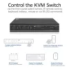 Przełącznik KVM ACT 2-portowy USB-C/HDMI 4K@60Hz AC7922 z klawiaturą/myszą USB, wideo HDMI, PD 100 W