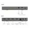 Konwerter sygnału wideo Marmitek 25008496 — wejście HDMI na wyjście HDMI/TOSLINK/3,5 mm, do 7680×4320, dźwięk 7.1