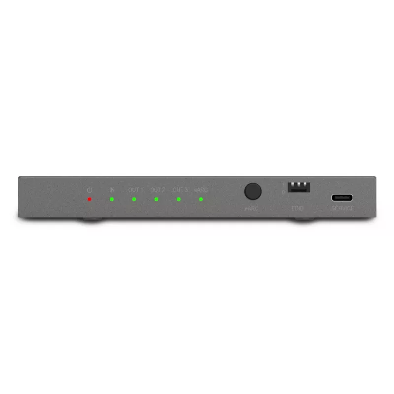 Konwerter sygnału wideo Marmitek 25008496 — wejście HDMI na wyjście HDMI/TOSLINK/3,5 mm, do 7680×4320, dźwięk 7.1