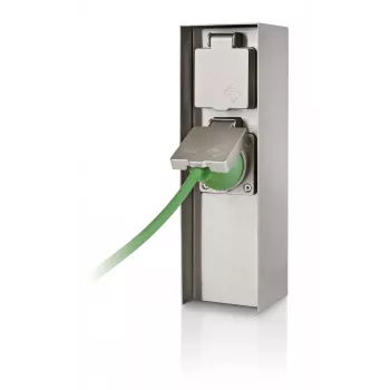 Outdoor socket outlet Philips myGarden 171084716 Stal nierdzewna IP44 50–60 Hz