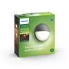 Lampa ścienna zewnętrzna Philips myGarden Capricorn 5,5W LED antracyt, obudowa aluminiowa, stała żarówka, 214×78×214 mm