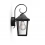 Lampa ścienna zewnętrzna Philips myGarden Buzzard 60W E27 Czarna Aluminium (bez żarówki)
