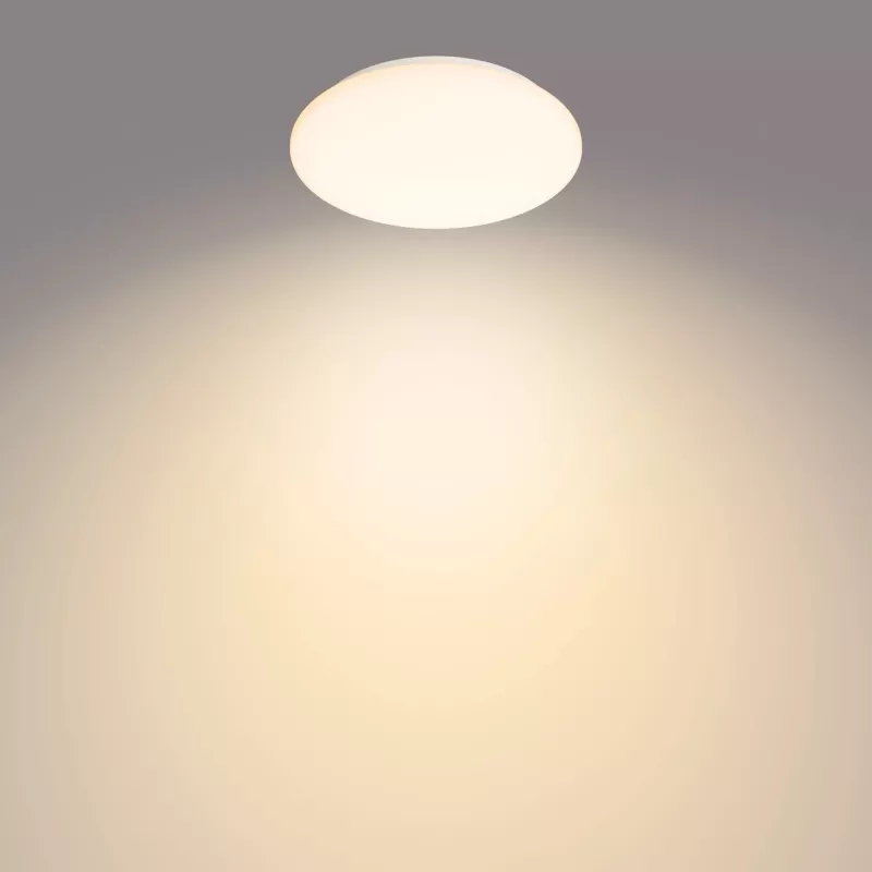 Philips Functional Moire Lampka sufitowa 10 W, LED, Niewymienne żarówki, 2700 K, 1000 lm, IP20, Biała