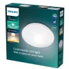 Philips Functional Moire Lampka sufitowa 10 W, LED, Niewymienne żarówki, 2700 K, 1000 lm, IP20, Biała
