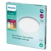 Lampa sufitowa Philips Functional Super cienki 18 W LED, okrągła, biała, niewymienna żarówka, 220–240 V