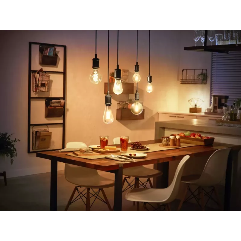 Inteligentna żarówka Philips 1 szt. ST72 E27 Filament Edison Bluetooth Zigbee