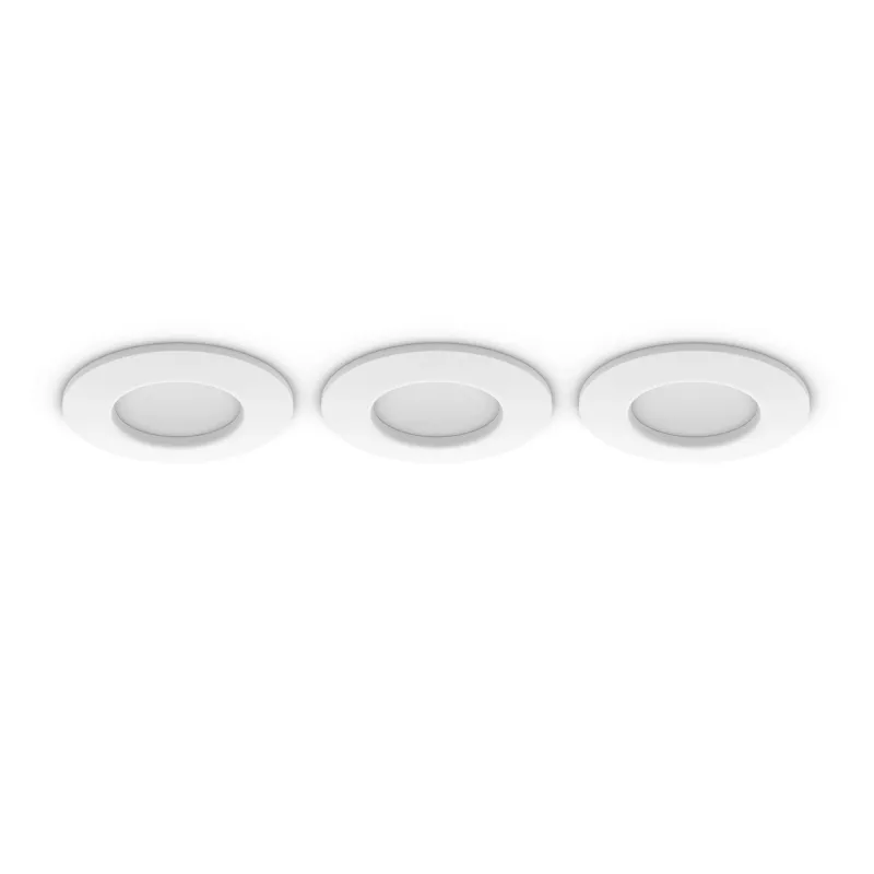 Oprawa wpuszczana Philips 929003712102, okrągła LED, 1× LED 1000 lm, IP44, ściemnialna, biała
