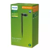 Philips Vynce lampa słupkowa/ścieżkowa 1,5 W, zewnętrzne oświetlenie słupkowe/słupkowe, Czarny, Plastik, IP44, Taras, Ogród, III