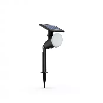 Philips Jivix Ground Spots/Spike 1.4W, Zewnętrzne oświetlenie na słupku/szpilce, Czarny, Tworzywo sztuczne, IP44, Patio, Ogród, III