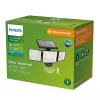 Oświetlenie bezpieczeństwa Philips Securit 8.7W LED solarne 5000K, bateria 4V, obudowa z tworzywa czarnego