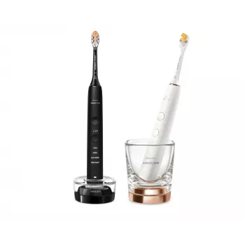 Szczoteczka elektryczna Philips Sonicare DiamondClean HX9914/69 dla dorosłych Sonic toothbrush Czarny, Złoty, Różowy