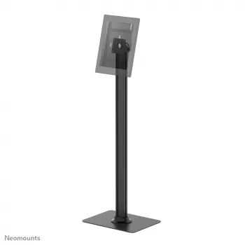 Stojak podłogowy do tabletu Neomounts FL15-627BL1 — uniwersalny, zamykany, maks. obciążenie 3 kg, czarny