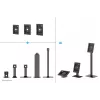Tablet desk stand Neomounts DS15-632BL1 — universal lockable, supports up to 3 kg