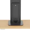 Stojak podłogowy pod tablet Neomounts FL15-628BL1 — uniwersalny, zamykany, maks. obciążenie 3 kg, czarny