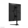 Neomounts podwójny stojak pod monitory DS45-600BL2V dla 2 wyświetlaczy 10–32 cale, VESA 75x75–100x100, maks. obciążenie 9 kg, wolnostojący, czarny