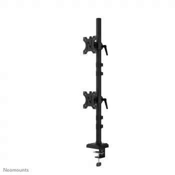 Neomounts DS60-600BL2V Podwójne ramię do monitora 10-32 cale, Zacisk/Przepust, 9 kg, 25.4 cm (10 cali), 81.3 cm (32 cale), 100 x 100 mm, Czarny