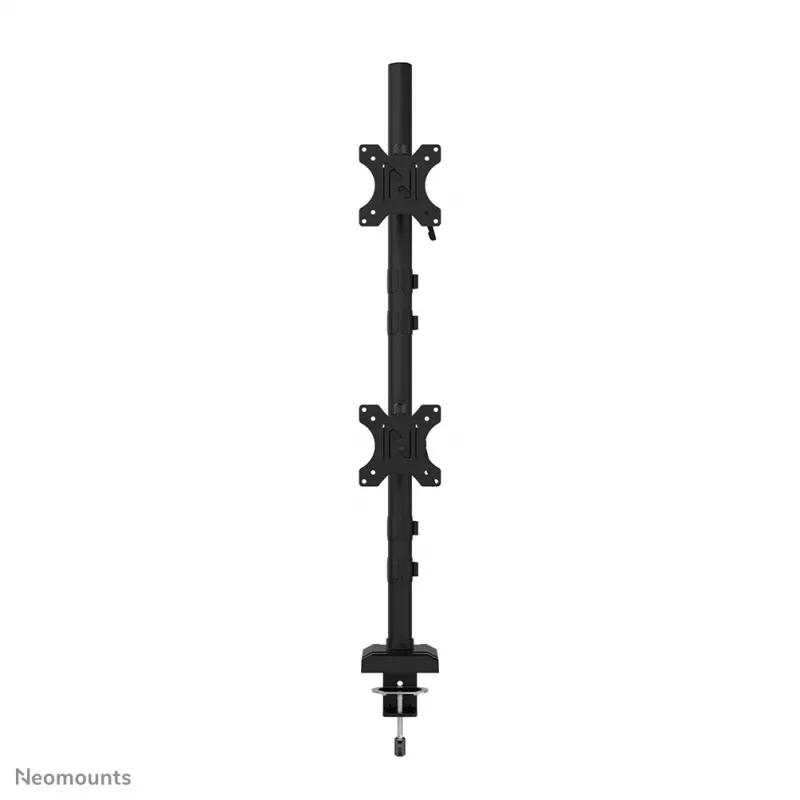 Neomounts DS60-600BL2V Podwójne ramię do monitora 10-32 cale, Zacisk/Przepust, 9 kg, 25.4 cm (10 cali), 81.3 cm (32 cale), 100 x 100 mm, Czarny