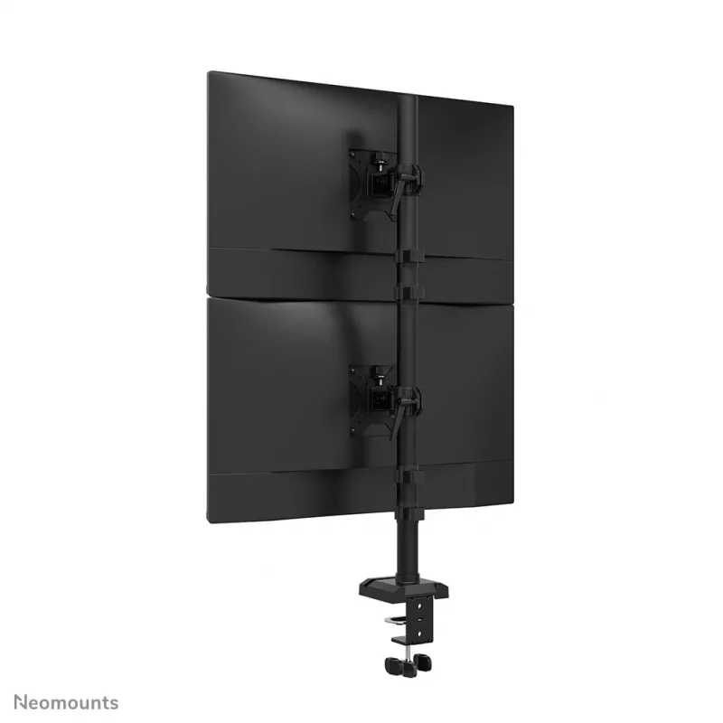 Neomounts DS60-600BL2V Podwójne ramię do monitora 10-32 cale, Zacisk/Przepust, 9 kg, 25.4 cm (10 cali), 81.3 cm (32 cale), 100 x 100 mm, Czarny