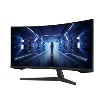 Samsung G55T monitor komputerowy 86.4 cm (34 cale) 3440 x 1440 pikseli UltraWide Quad HD LED Czarny