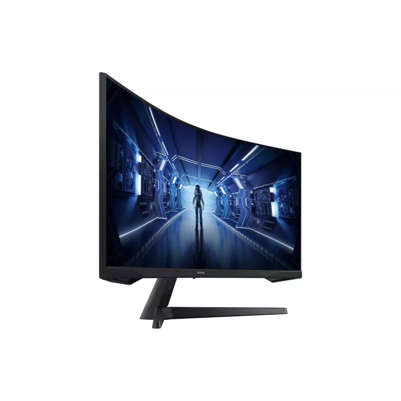 Samsung G55T monitor komputerowy 86.4 cm (34 cale) 3440 x 1440 pikseli UltraWide Quad HD LED Czarny