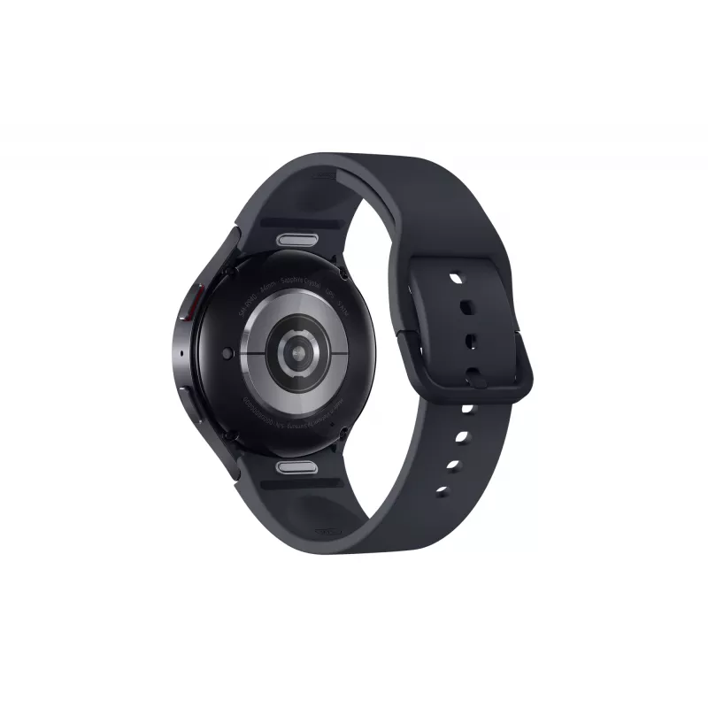 Samsung Galaxy Watch6 3,81 cm (1,5 cala) OLED 44 mm Cyfrowy 480 x 480 pikseli Dotykowy grafitowy Wi-Fi GPS (satelita)