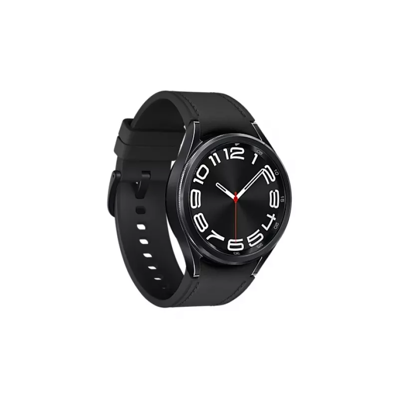 Samsung Galaxy Watch6 Classic SM-R955F 3,3 cm (1,3 cala) OLED 43 mm Cyfrowy 432 x 432 pikseli Ekran dotykowy 4G Czarny Wi-Fi GPS (satelitarny)