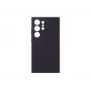 Cover Samsung Galaxy S24 Ultra Silicone Case Dark Violet