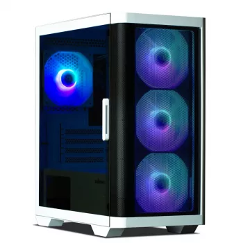 Zalman M4 biały obudowa komputerowa Mini Tower Czarny, Biały
