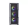 Zalman I3 Neo ATX Mid Tower PC Case Mesh front for efficient cooling Pre-installed fan 3 Midi Tower Czarny