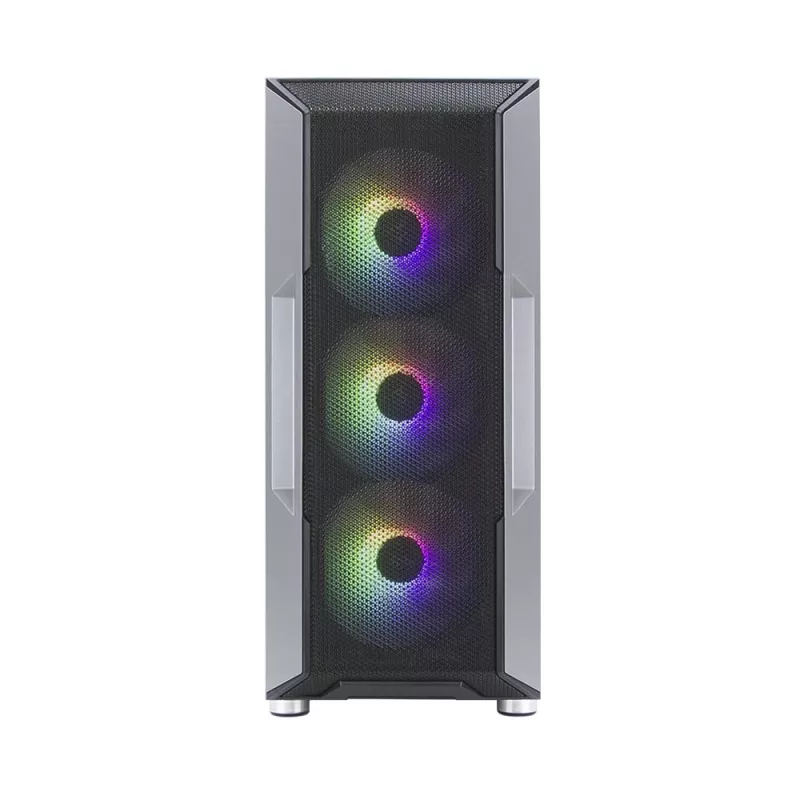 Zalman I3 Neo ATX Mid Tower PC Case Mesh front for efficient cooling Pre-installed fan 3 Midi Tower Czarny
