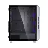 Zalman I3 Neo ATX Mid Tower PC Case Mesh front for efficient cooling Pre-installed fan 3 Midi Tower Czarny