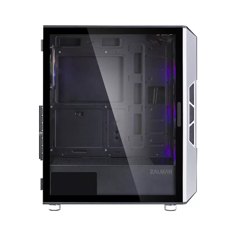 Zalman I3 Neo ATX Mid Tower PC Case Mesh front for efficient cooling Pre-installed fan 3 Midi Tower Czarny