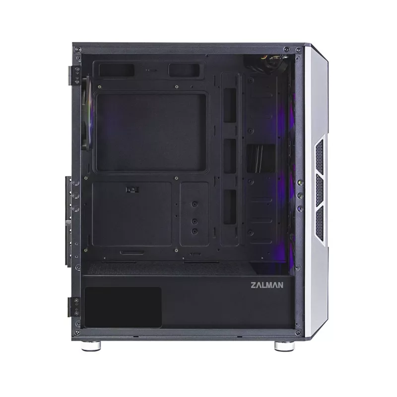 Zalman I3 Neo ATX Mid Tower PC Case Mesh front for efficient cooling Pre-installed fan 3 Midi Tower Czarny